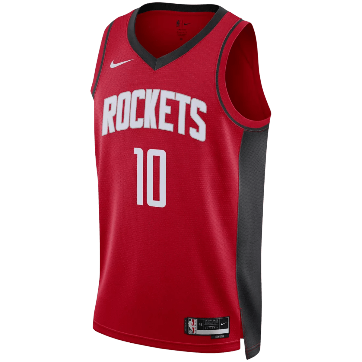 Jabari Smith Jr. 10 Houston Rockets Red Icon Jersey - Elite Zone Sports