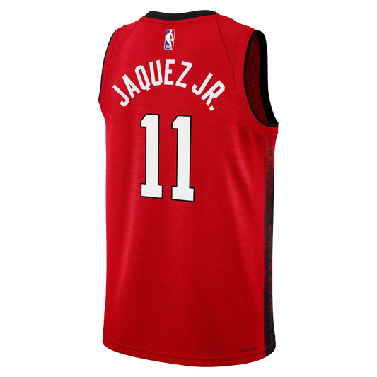 Jaime Jaquez Jr. 11 Miami Heat Culture Red City Edition Jersey - Elite Zone Sports