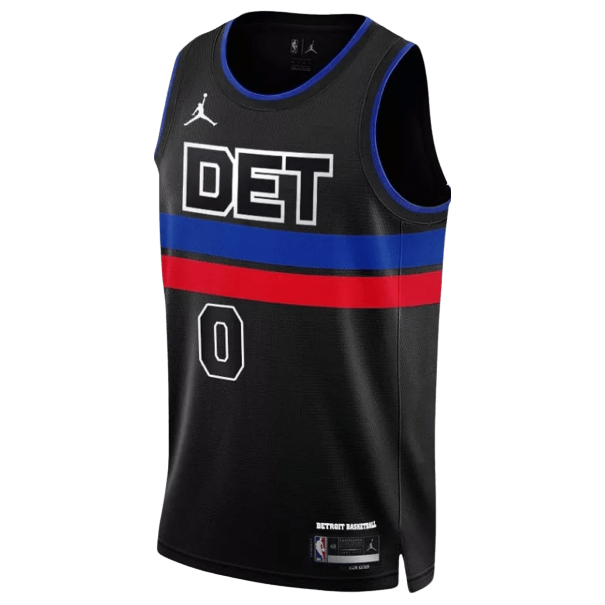 Jalen Duren 0 Detroit Pistons Black Statement Jersey - Elite Zone Sports