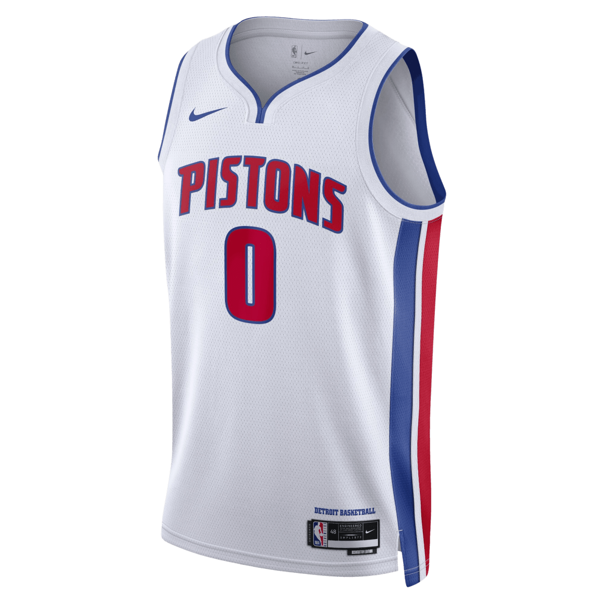 Jalen Duren 0 Detroit Pistons White Association Jersey - Elite Zone Sports