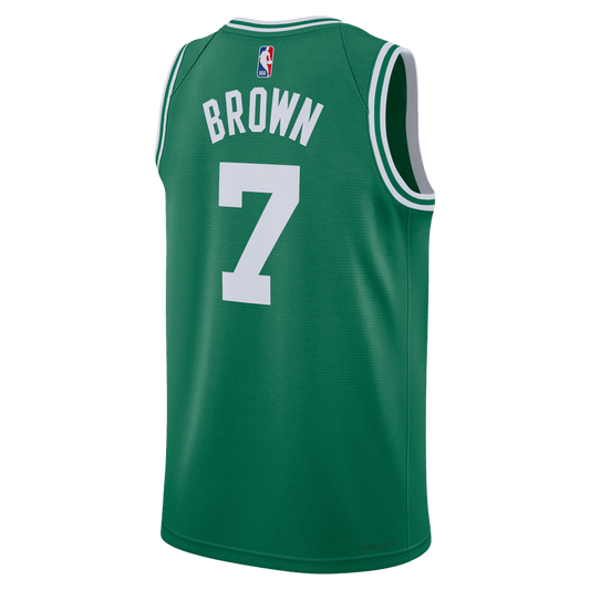 Jaylen Brown 7 Boston Celtics Green Icon Jersey - Elite Zone Sports