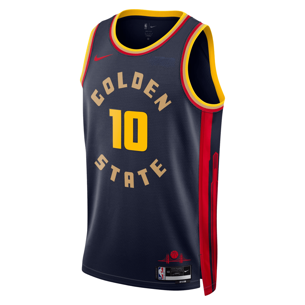 Jimmy Butler III 10 Golden State Warriors Navy City Edition Jersey - Elite Zone Sports