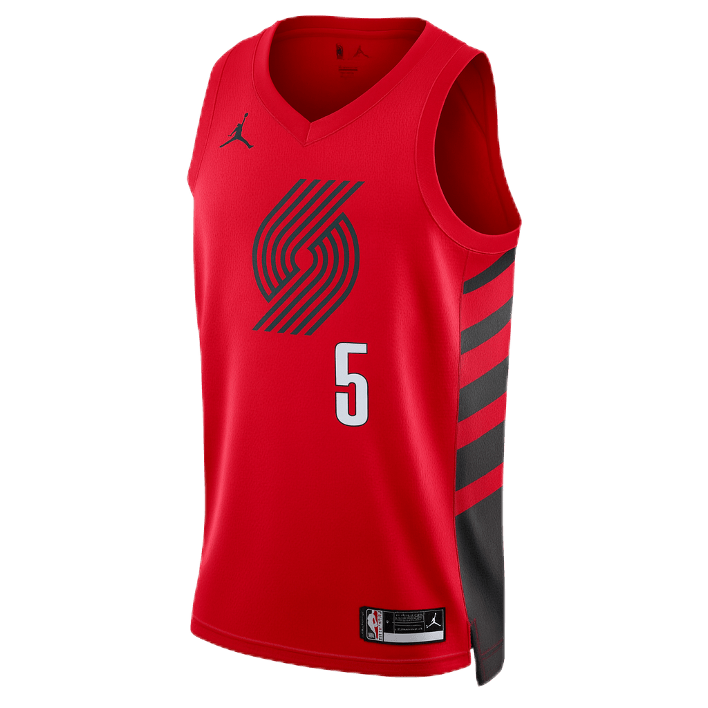 Jrue Holiday 5 Portland Trail Blazers Red Statement Jersey - Elite Zone Sports
