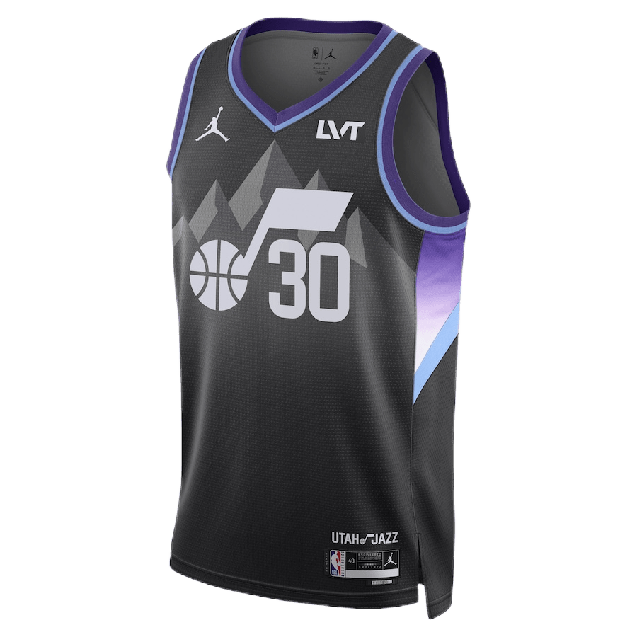 Jusuf Nurkic 30 Utah Jazz Black Statement Jersey - Elite Zone Sports