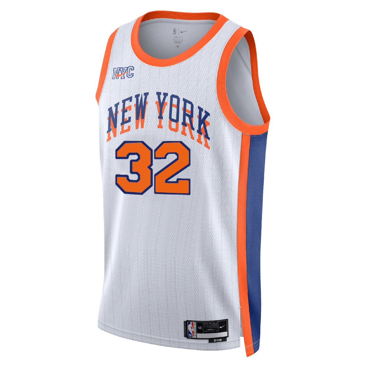 Karl - Anthony Towns 32 New York Knicks White City Edition Jersey - Elite Zone Sports