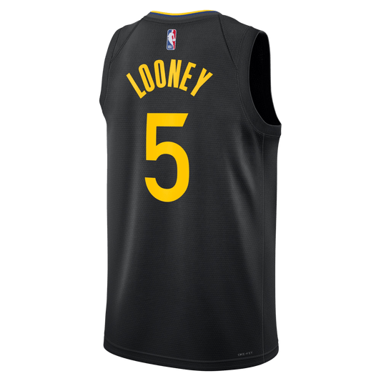 Kevon Looney 5 Golden State Warriors Black Statement Jersey - Elite Zone Sports