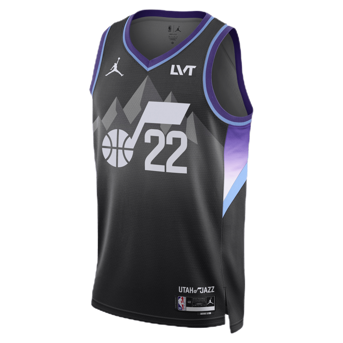 Kyle Filipowski 22 Utah Jazz Black Statement Jersey - Elite Zone Sports