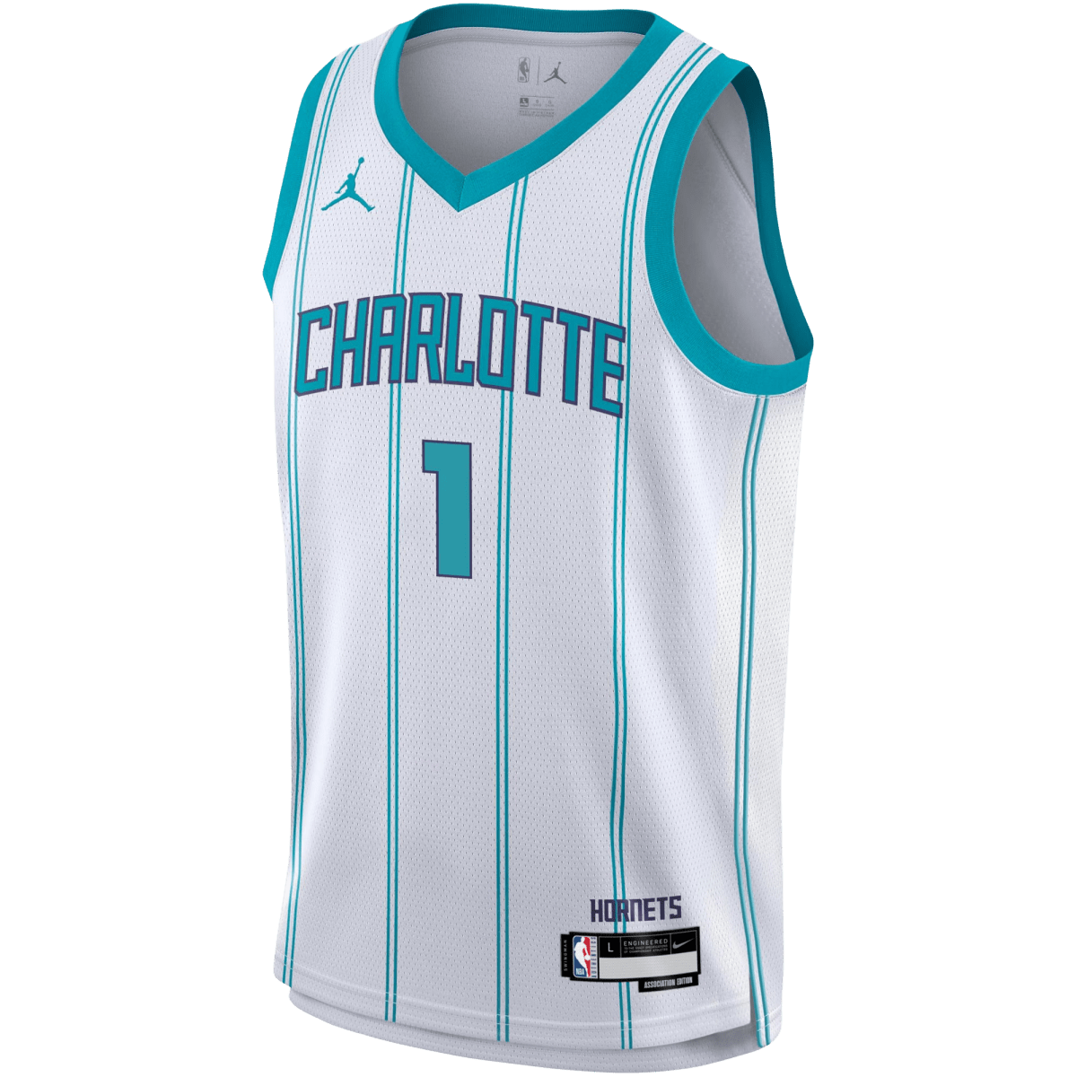 LaMelo Ball 1 Charlotte Hornets White Association Jersey - Elite Zone Sports