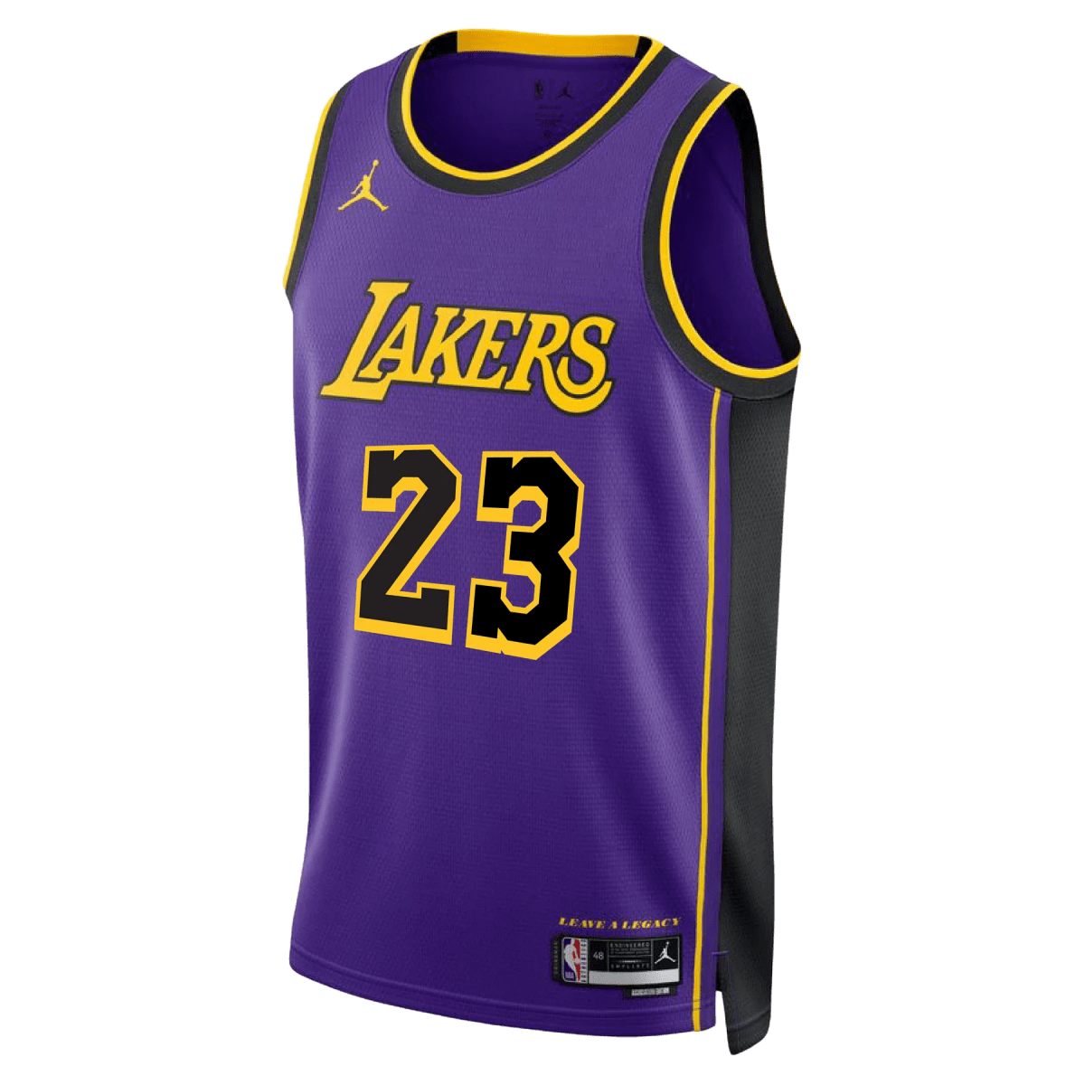 LeBron James 23 Los Angeles Lakers Purple Statement Jersey - Elite Zone Sports