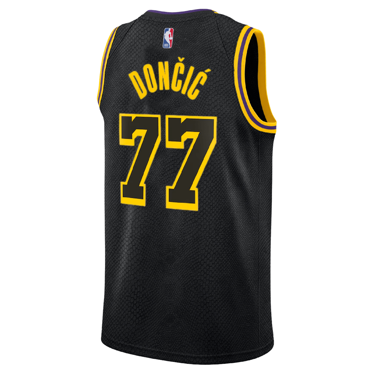 Luka Dončić 77 Los Angeles Lakers Black Mamba Jersey - Elite Zone Sports