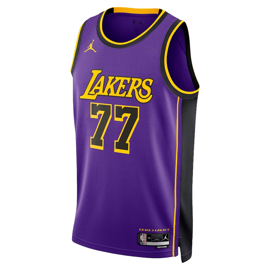 Luka Dončić 77 Los Angeles Lakers Purple Statement Jersey - Elite Zone Sports