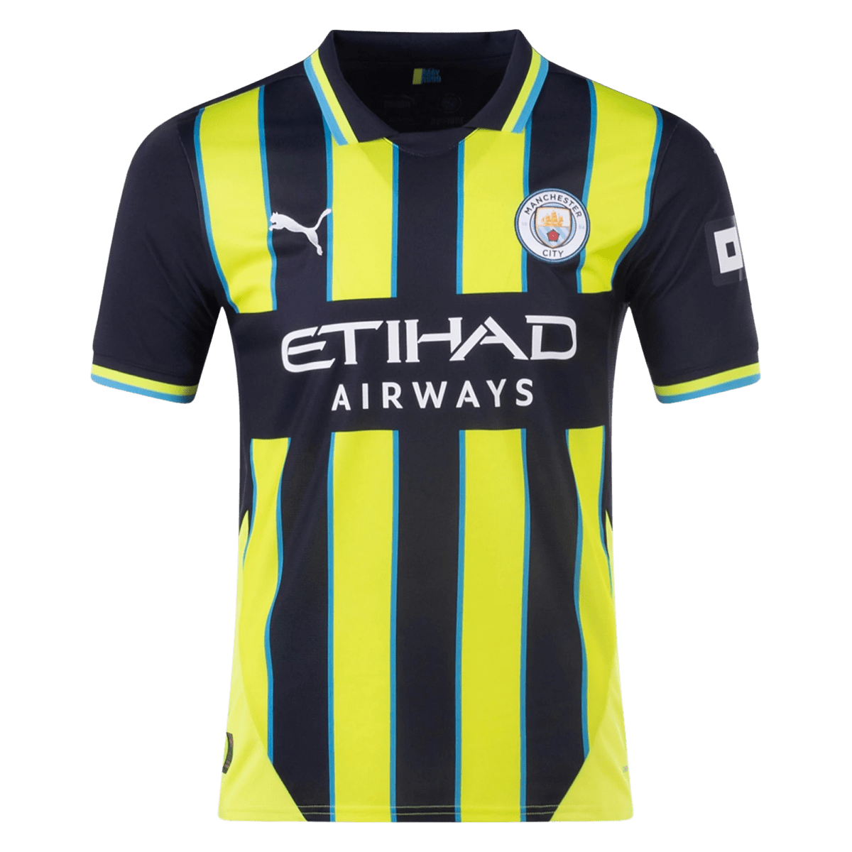 Manchester City 24/25 Away Personalized Fans Soccer Jersey - Elite Zone Sports