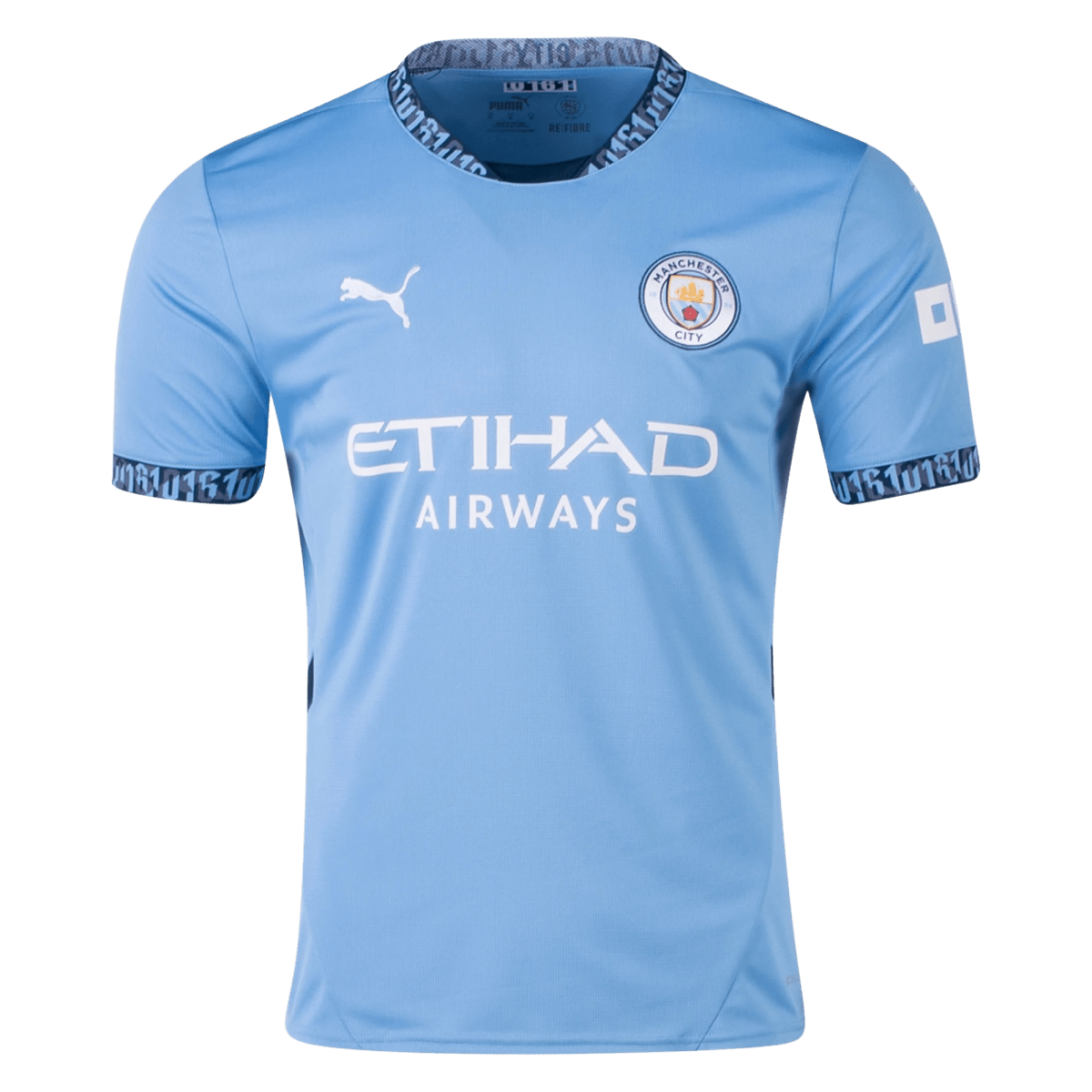 Manchester City 24/25 Home Personalized Fans Soccer Jersey - Elite Zone Sports