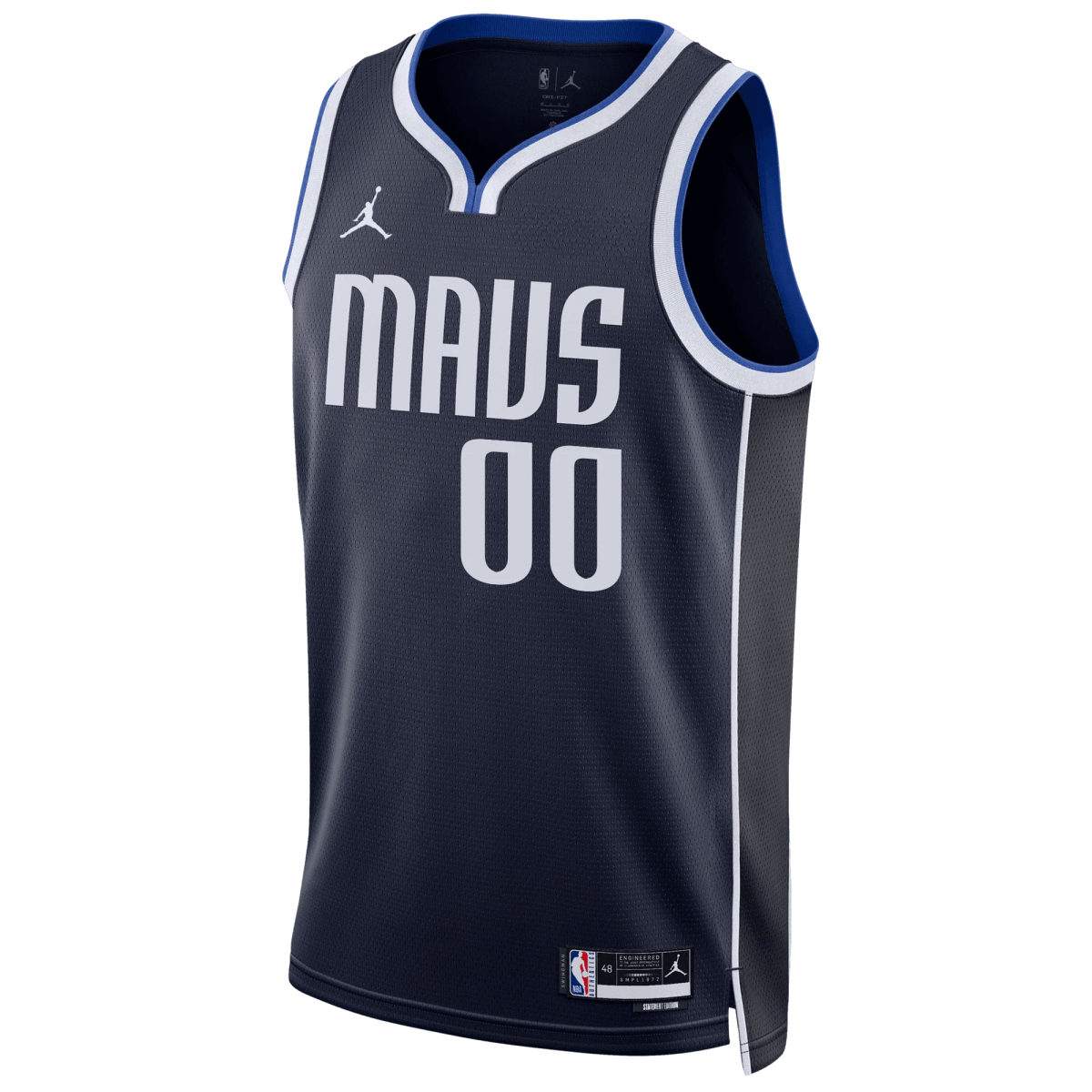 Max Christie 00 Dallas Mavericks Navy Statement Jersey - Elite Zone Sports