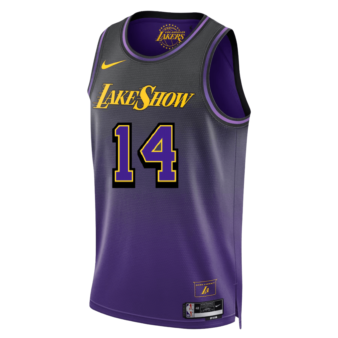 Maxi Kleber 14 Los Angeles Lakers Purple City Edition Jersey - Elite Zone Sports