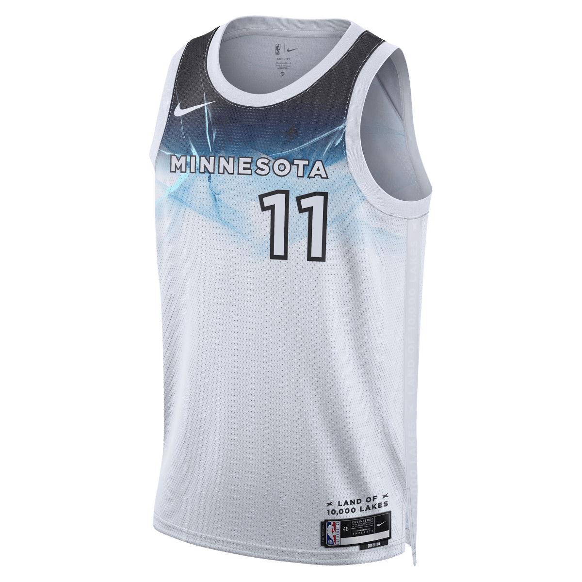 Naz Reid 11 Minnesota Timberwolves White City Edition Jersey - Elite Zone Sports