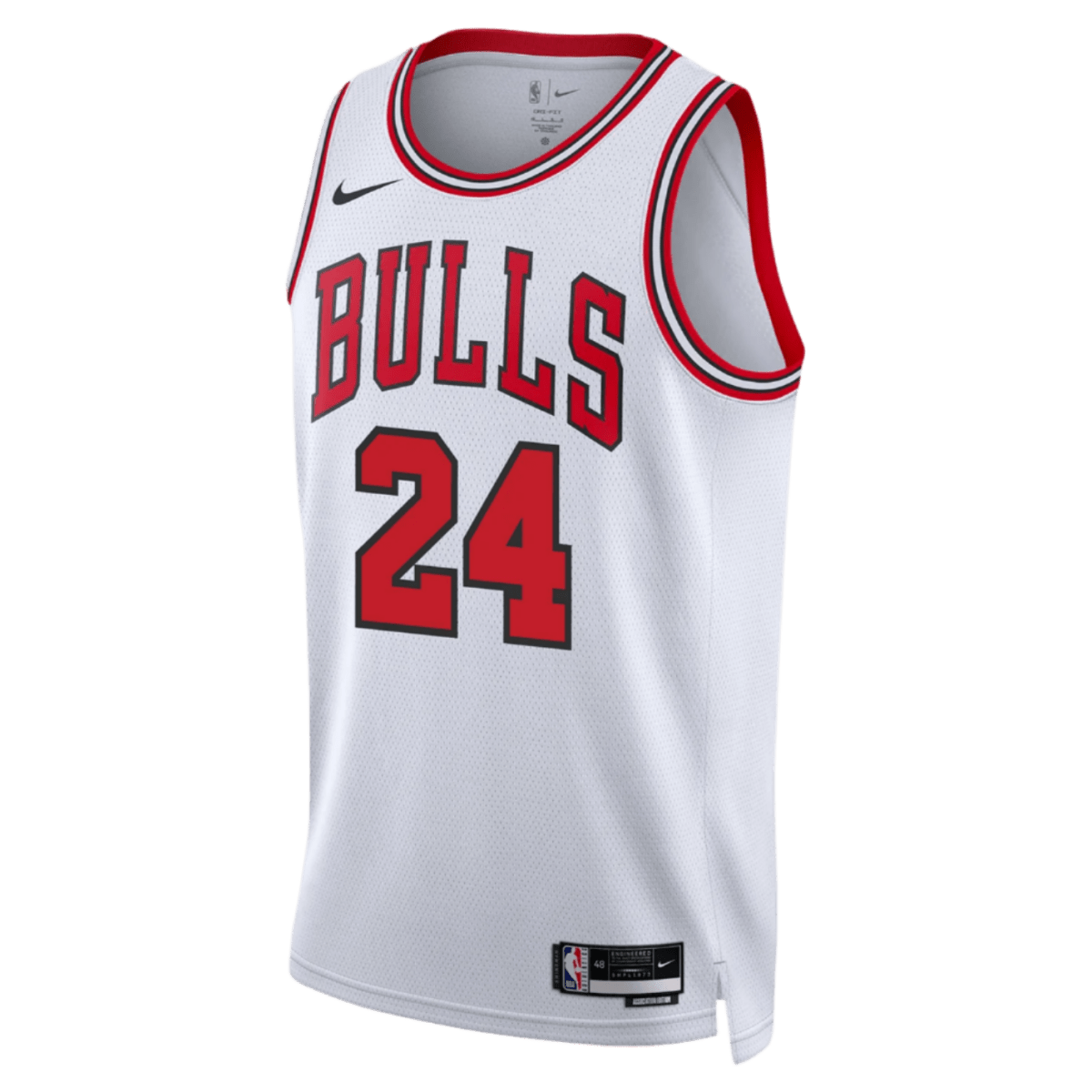 Noa Essengue 24 Chicago Bulls White Association Jersey - Elite Zone Sports