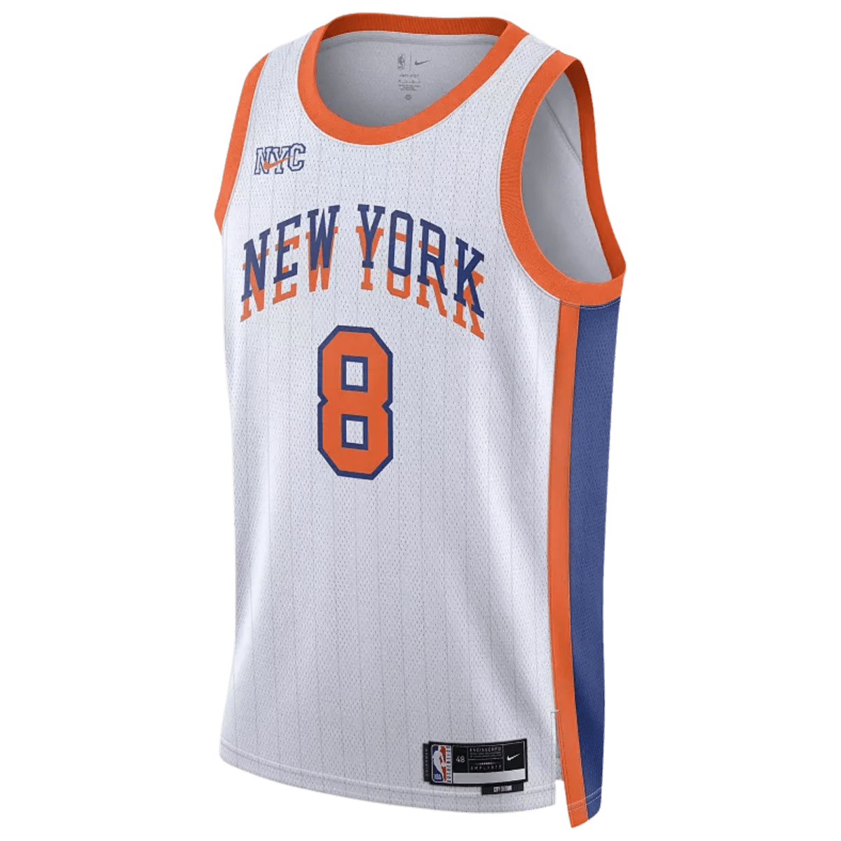 OG Anunoby 8 New York Knicks White City Edition Jersey - Elite Zone Sports