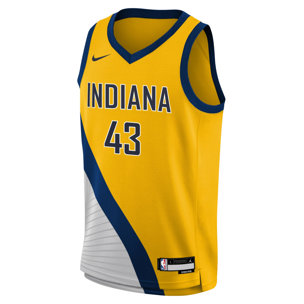 Pascal Siakam 43 Indiana Pacers Gold Statement Jersey - Elite Zone Sports