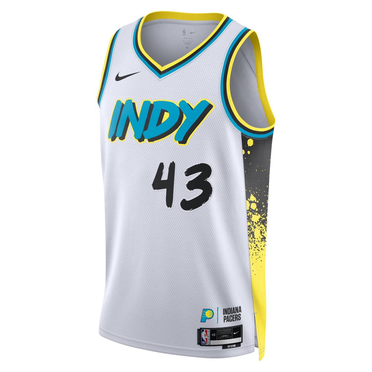 Pascal Siakam 43 Indiana Pacers White City Edition Jersey - Elite Zone Sports