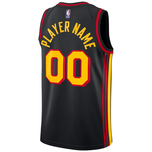 Personalized Atlanta Hawks Black Statement Jersey - Elite Zone Sports