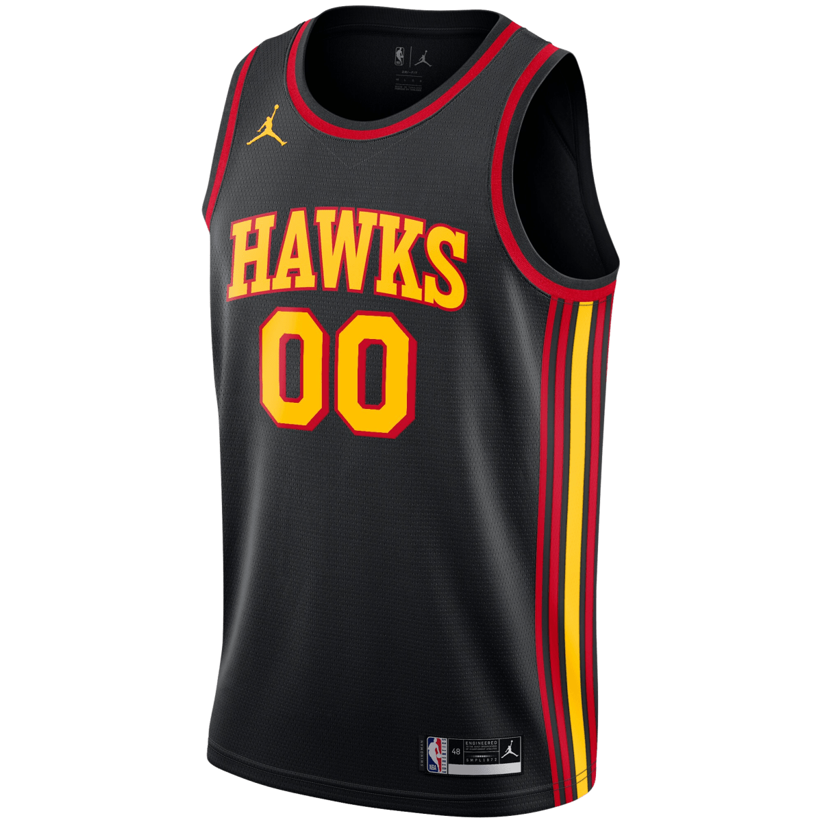 Personalized Atlanta Hawks Black Statement Jersey - Elite Zone Sports