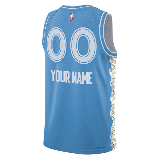 Personalized Cleveland Cavaliers Blue City Edition Jersey - Elite Zone Sports