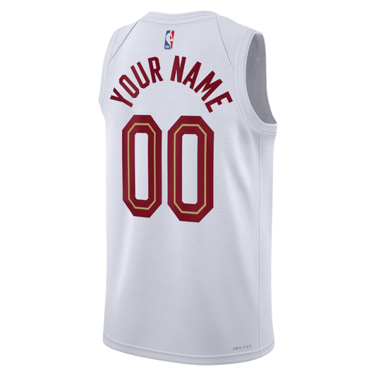 Personalized Cleveland Cavaliers White Association Jersey - Elite Zone Sports
