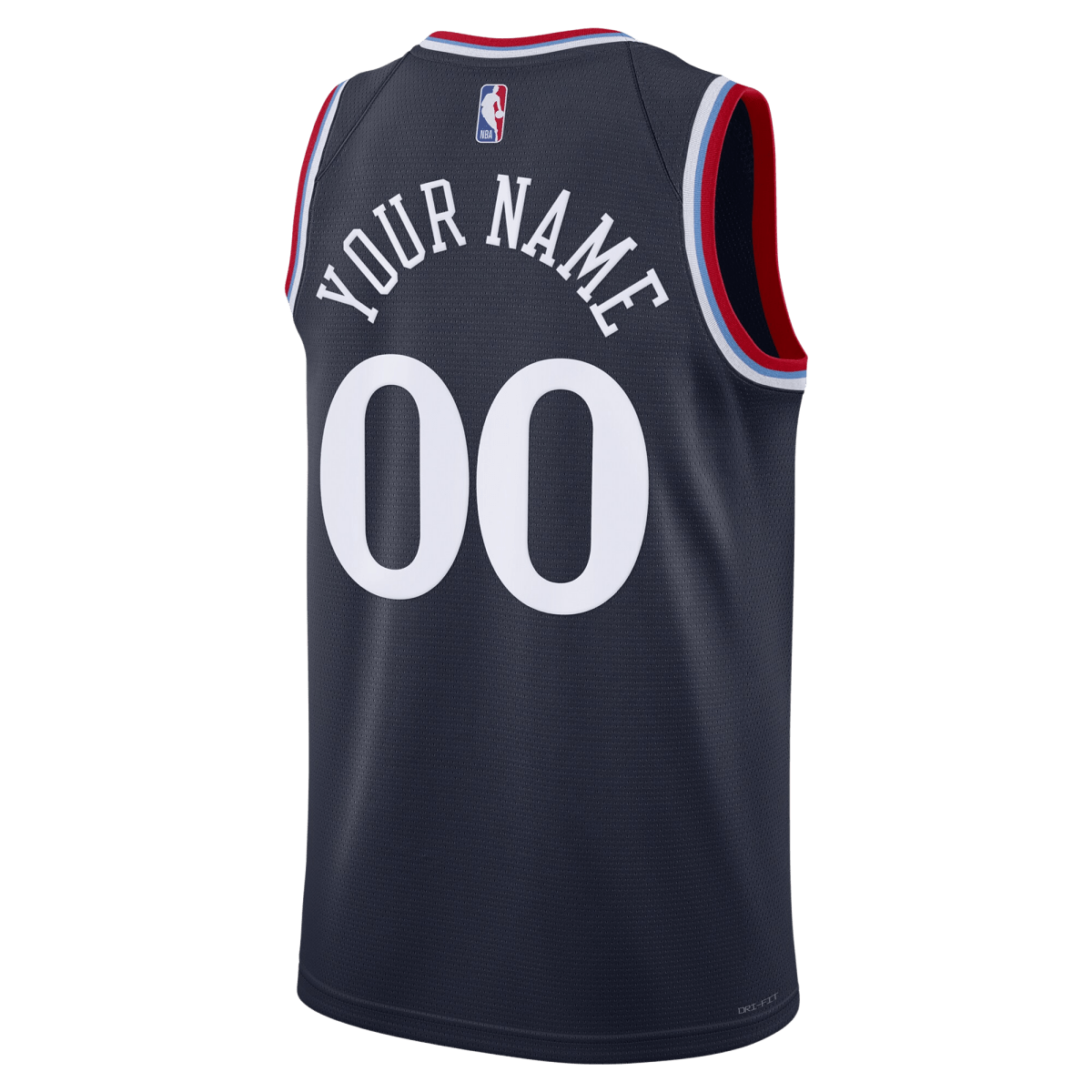 Personalized LA Clippers Navy Icon Jersey - Elite Zone Sports