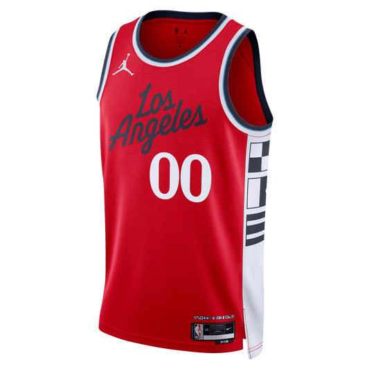Personalized LA Clippers Red Statement Jersey - Elite Zone Sports