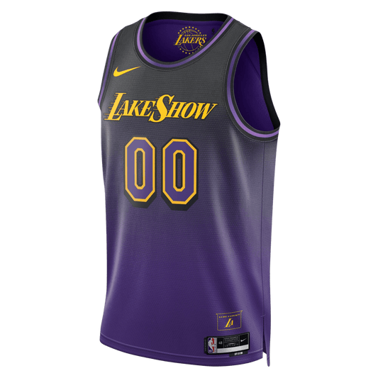Personalized Los Angeles Lakers Purple City Edition Jersey - Elite Zone Sports