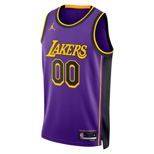 Personalized Los Angeles Lakers Purple Statement Jersey - Elite Zone Sports