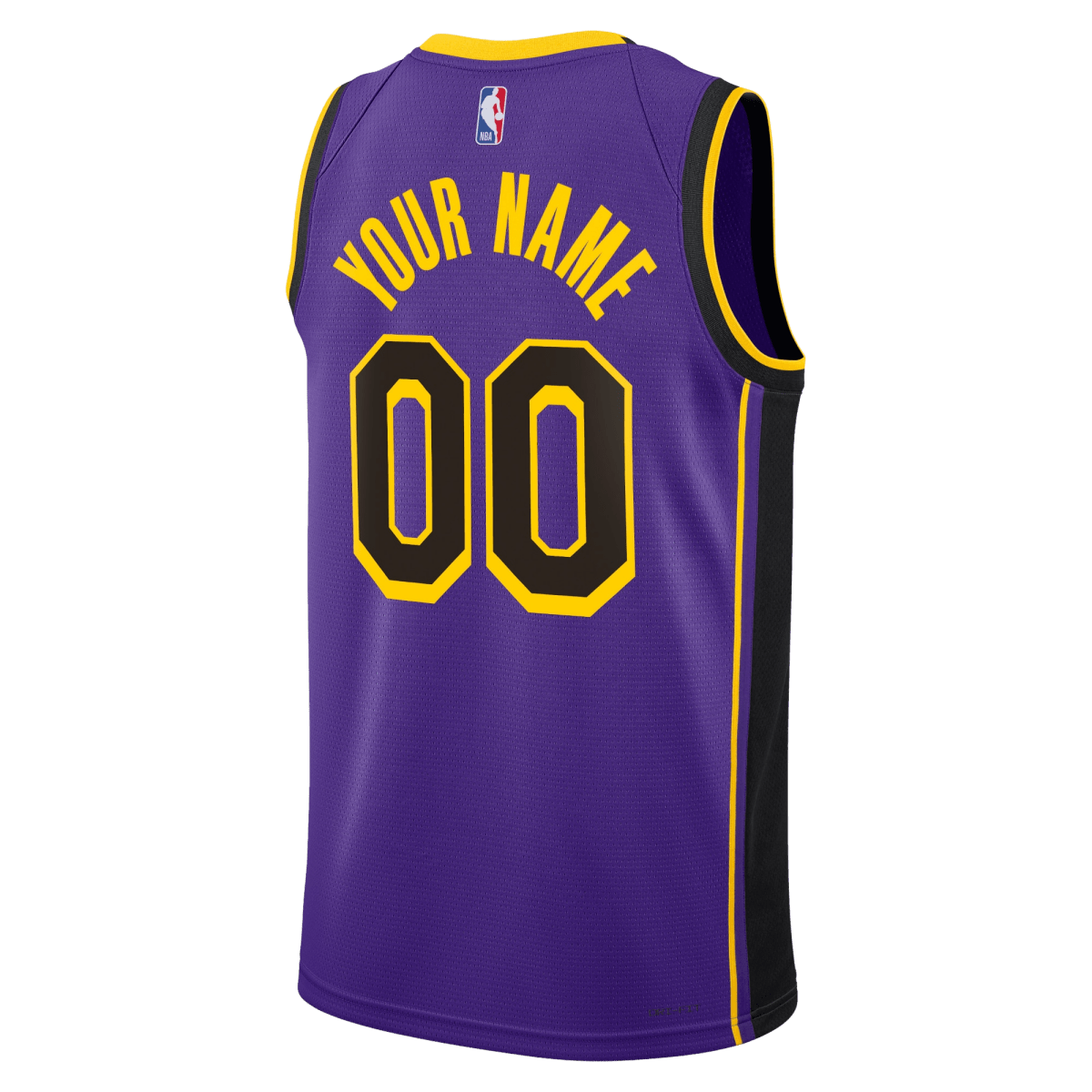 Personalized Los Angeles Lakers Purple Statement Jersey - Elite Zone Sports