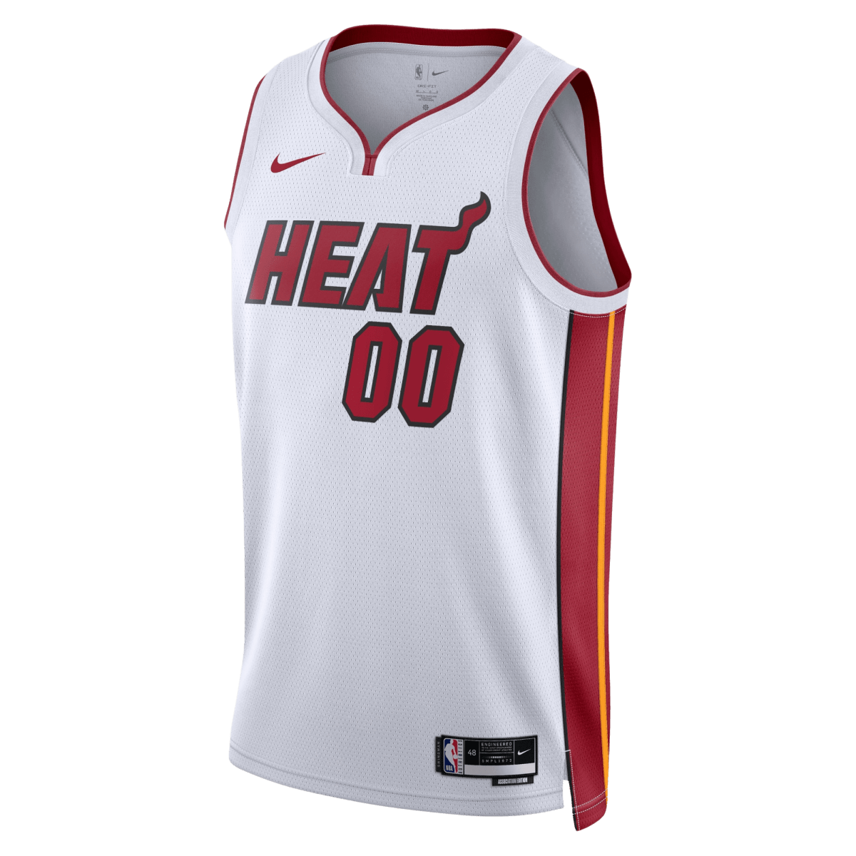Personalized Miami Heat White Association Jersey - Elite Zone Sports