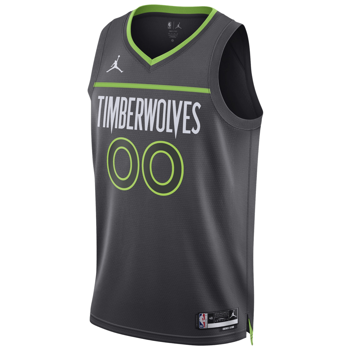 Personalized Minnesota Timberwolves Charcoal Statement Jersey - Elite Zone Sports