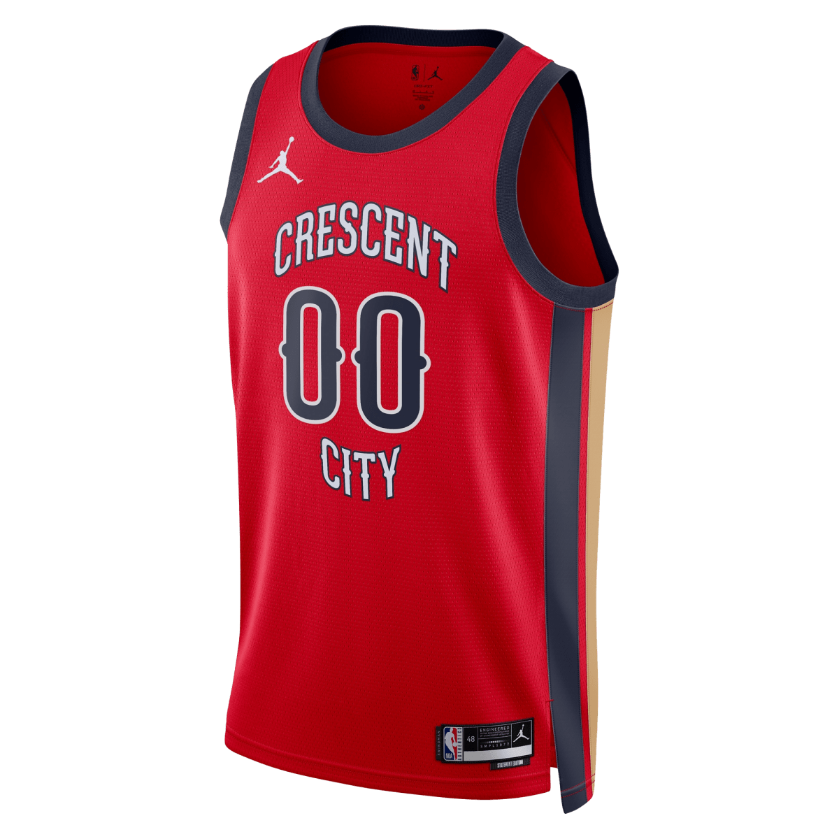 Personalized New Orleans Pelicans Red Statement Jersey - Elite Zone Sports