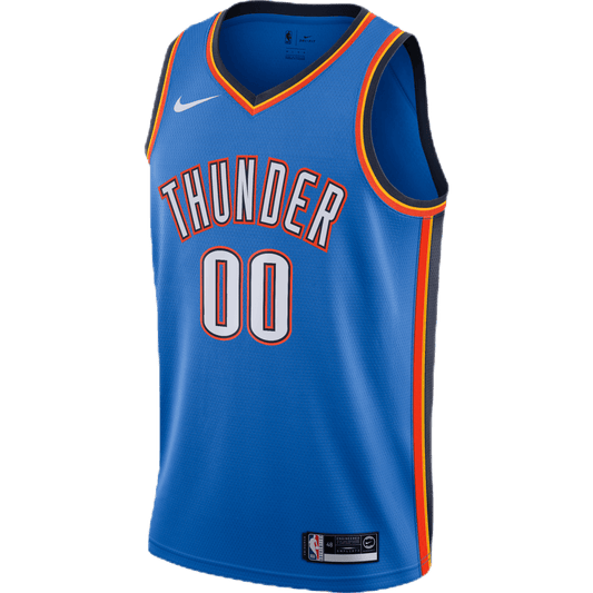 Personalized Oklahoma City Thunder Blue Icon Jersey - Elite Zone Sports