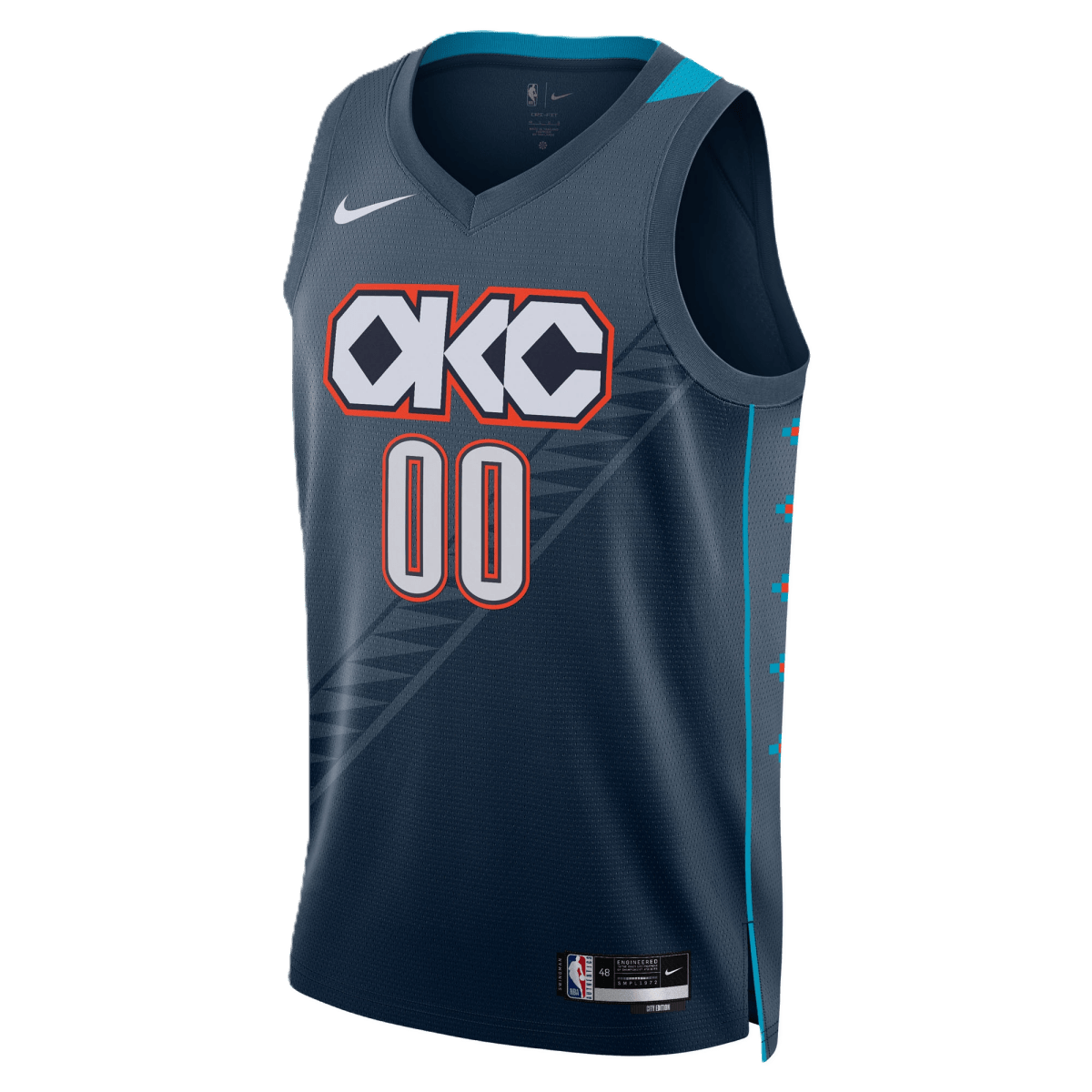 Personalized Oklahoma City Thunder Navy 2025/26 City Edition Jersey - Elite Zone Sports