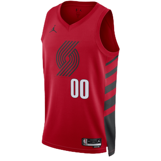 Personalized Portland Trail Blazers Red Statement Jersey - Elite Zone Sports
