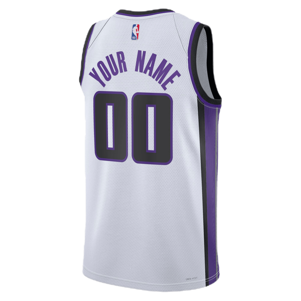 Personalized Sacramento Kings White Association Jersey - Elite Zone Sports