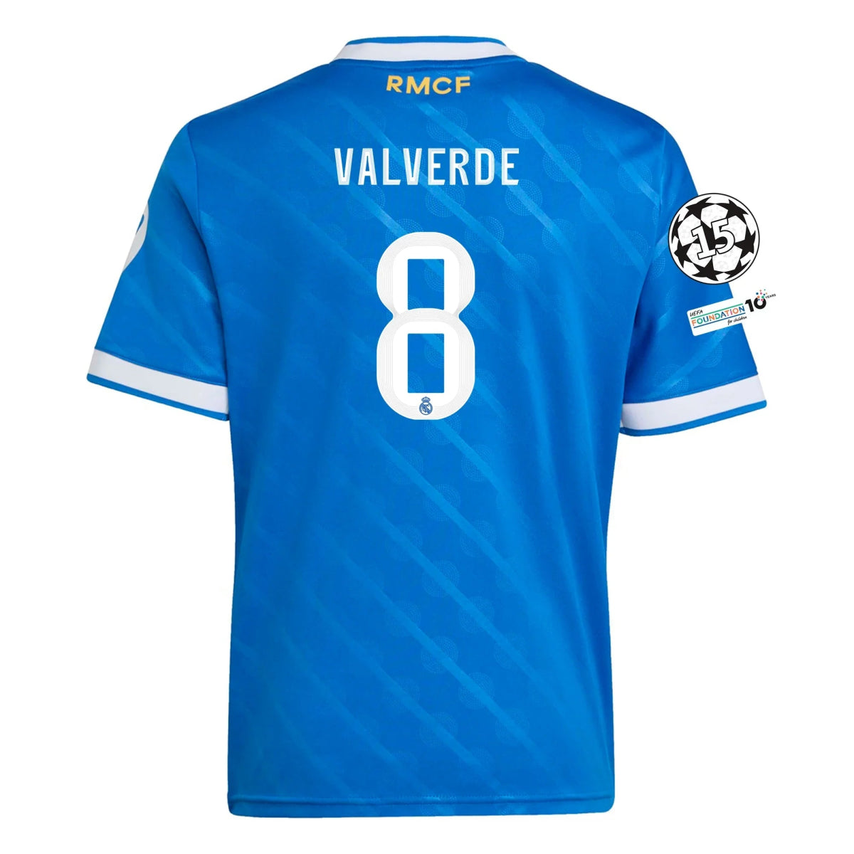 Real Madrid 25/26 Third Jersey Federico Valverde #8 (Blue) – Elite