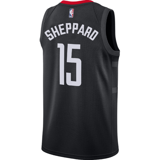 Reed Sheppard 15 Houston Rockets Black Statement Jersey - Elite Zone Sports