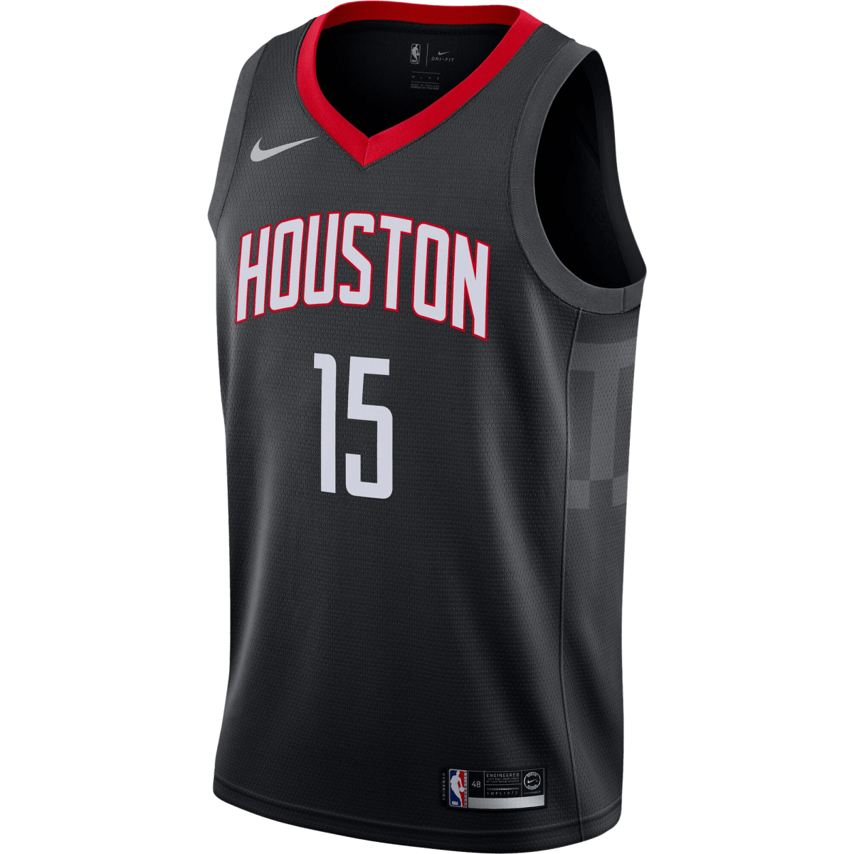 Reed Sheppard 15 Houston Rockets Black Statement Jersey - Elite Zone Sports