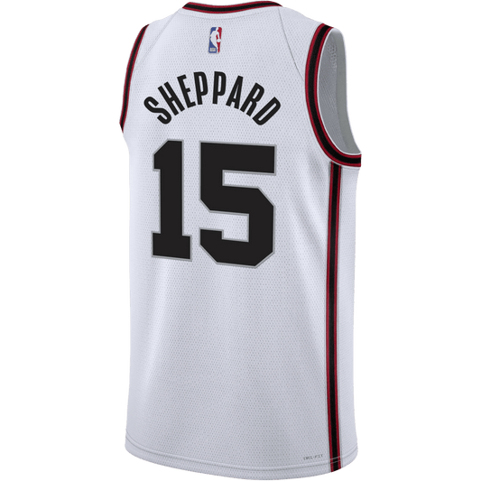 Reed Sheppard 15 Houston Rockets White City Edition Basketball Jersey - Elite Zone Sports