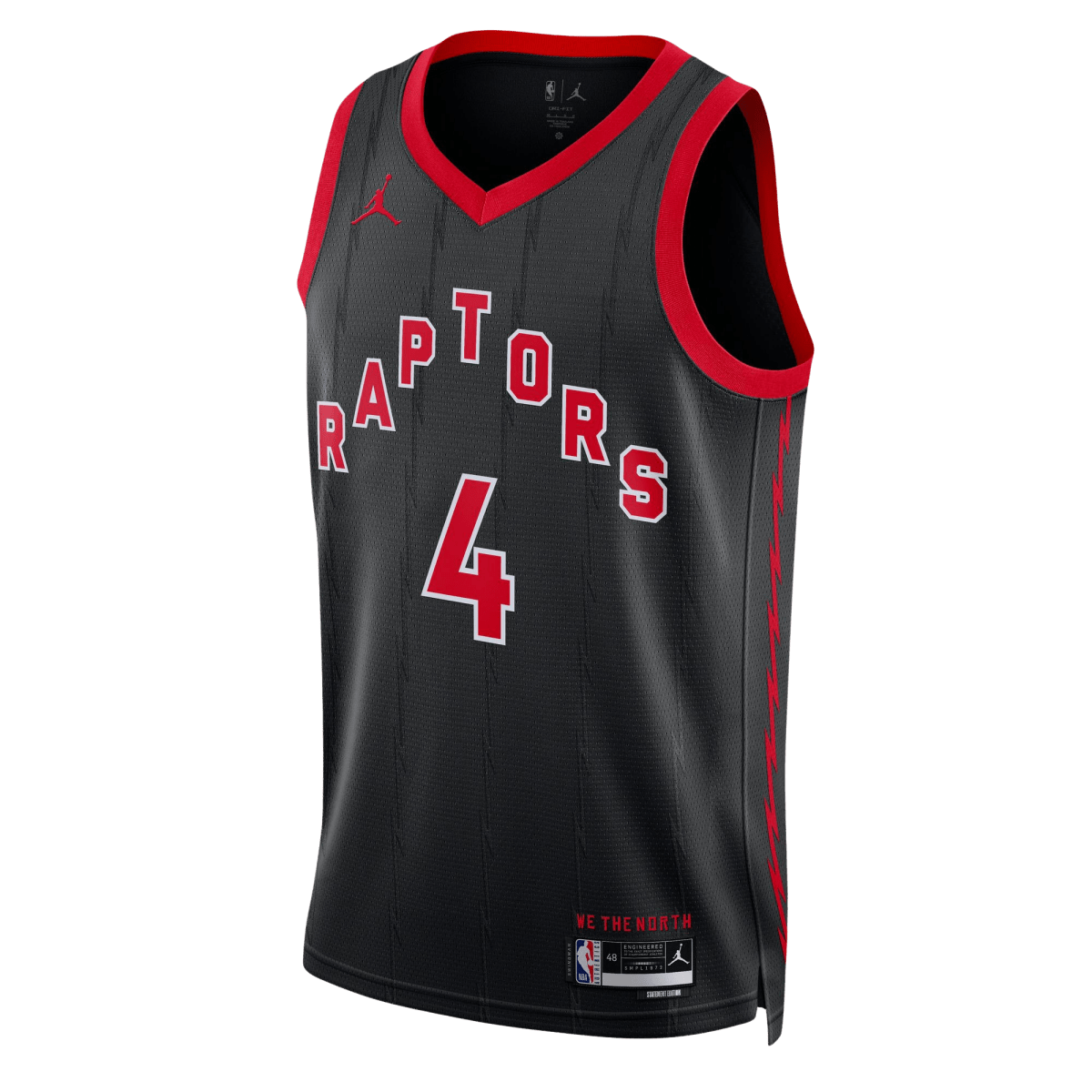 Scottie Barnes 4 Toronto Raptors Black Statement Jersey - Elite Zone Sports