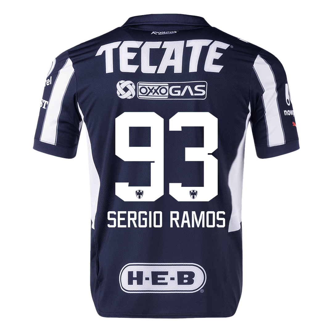 Sergio Ramos 93 Monterrey Rayados 24/25 Home Fans Soccer Jersey - Elite Zone Sports
