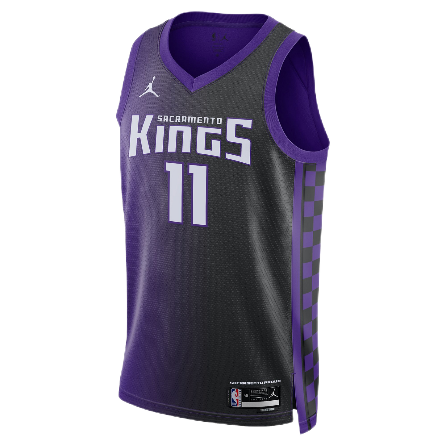 Domantas Sabonis #11 Sacramento Kings Purple Statement Jersey