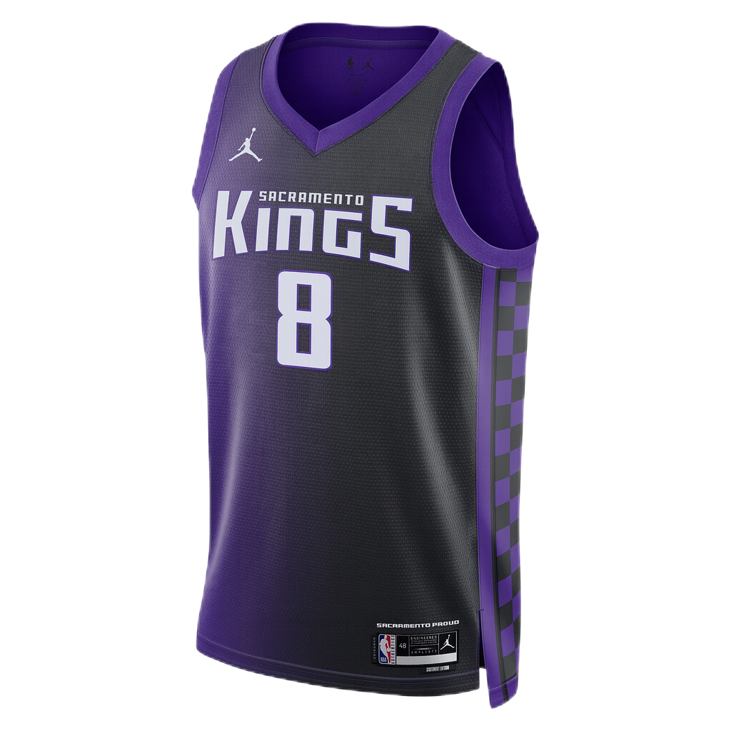 Zach LaVine #8 Sacramento Kings Purple Statement Jersey