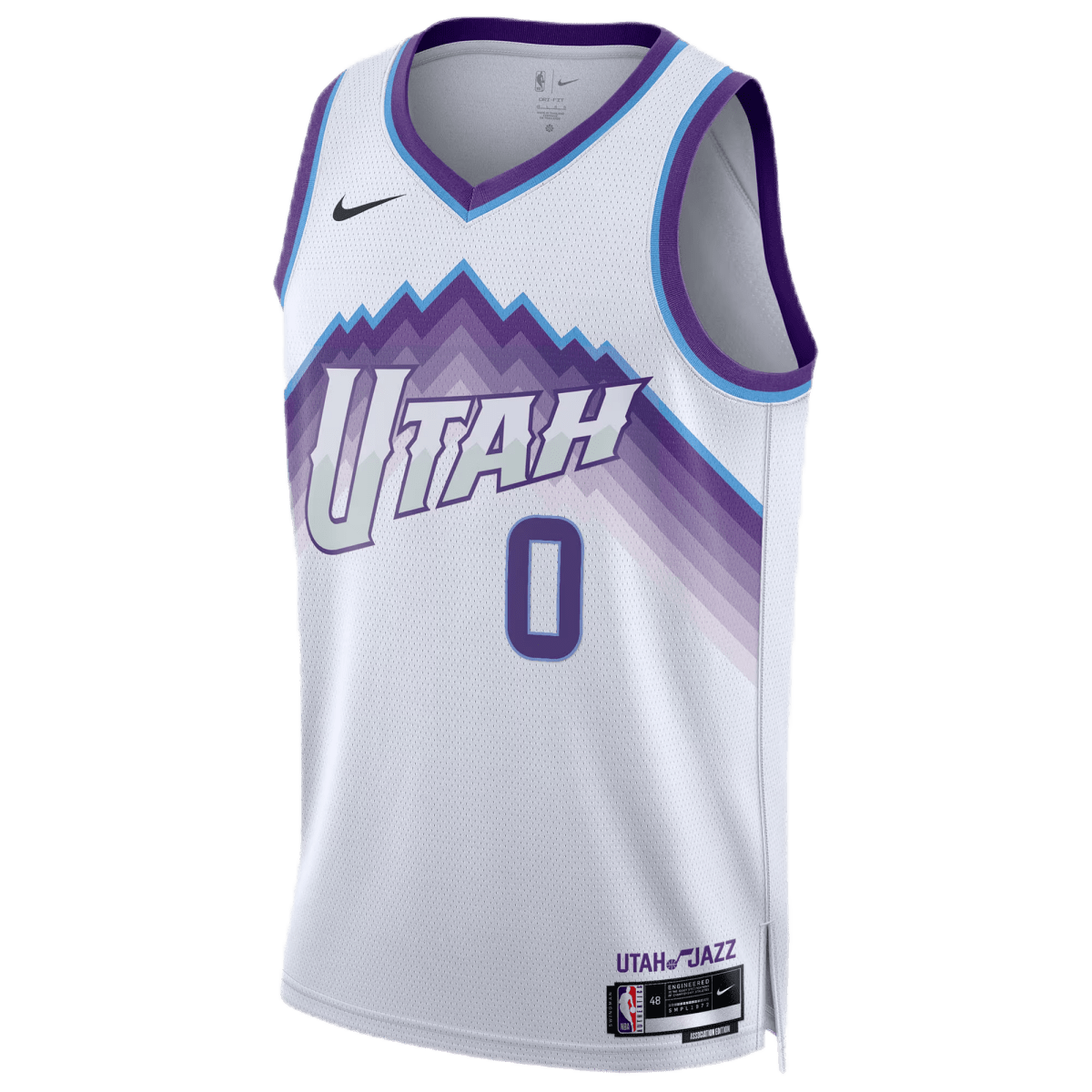Taylor Hendricks 0 Utah Jazz White Association Jersey - Elite Zone Sports