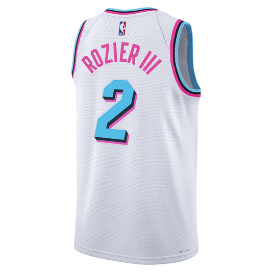 Terry Rozier 2 Miami Heat White City Edition Jersey - Elite Zone Sports